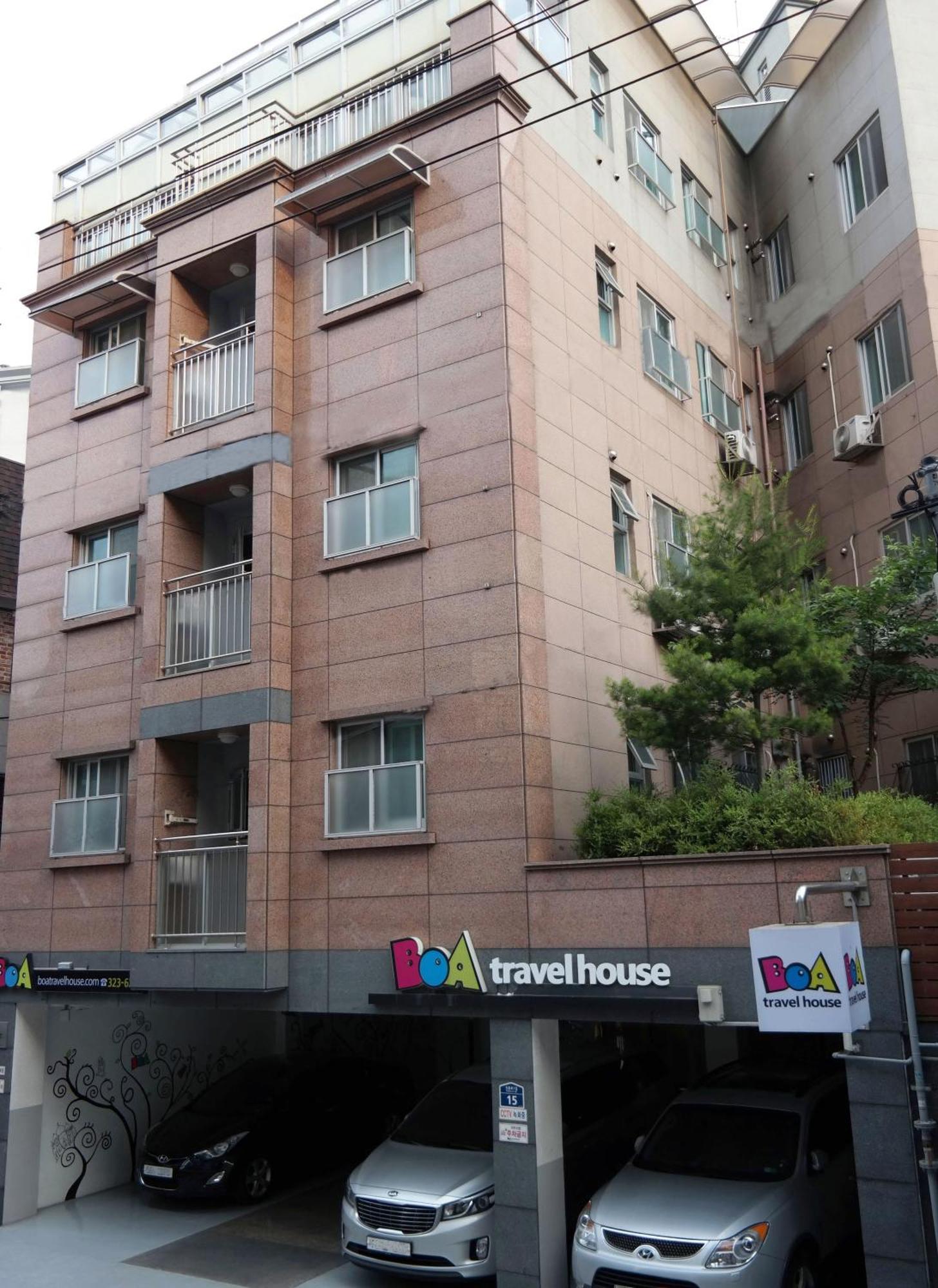 Хостел Boa Travel House Сеул Экстерьер фото